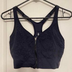 Free People Zip Up Tank Top